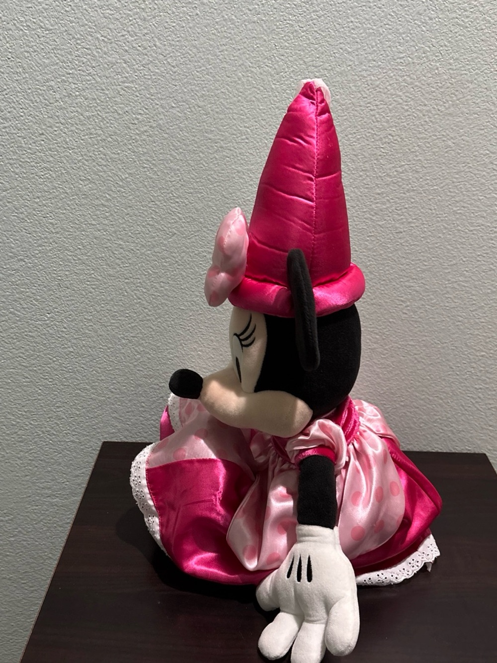 Disney Pink and Black Minnie Mouse Princess Plush Doll - Picture 4 of 11